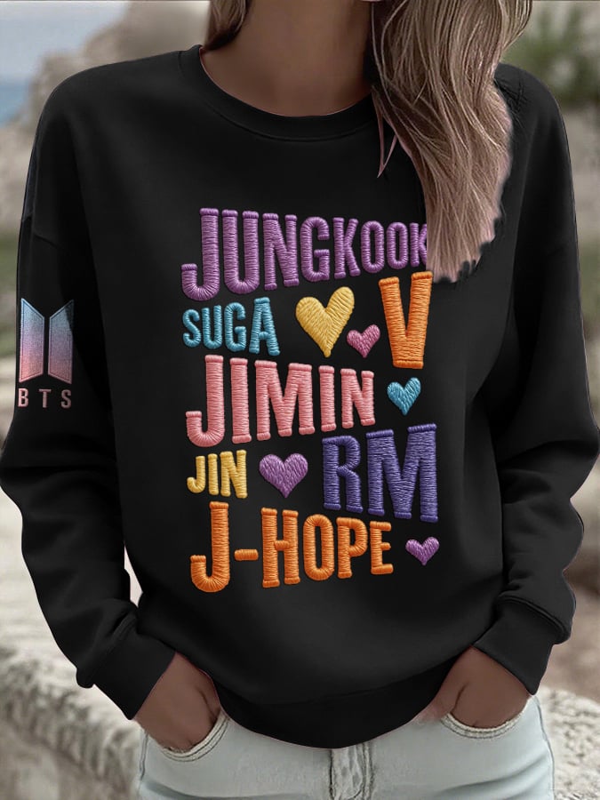 Women's BTS Back to Artistic Comfort Sweatshirt