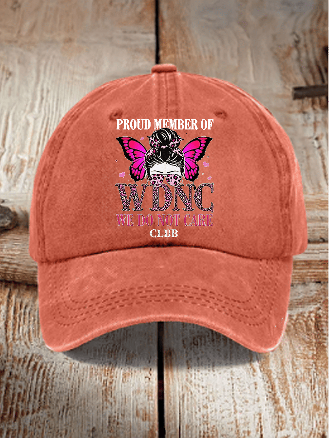 🔥Buy 3 Get 15% Off🔥Unisex Retro Proud Member Of WDNC Club Print Baseball Cap