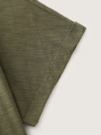 Cotton Open Back Detail T-Shirt