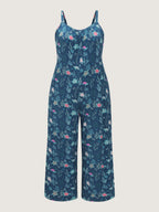 Supersoft Turtle Print Lounge Jumpsuit