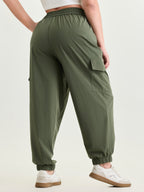 Elastic Waist Pocket Sweatpants