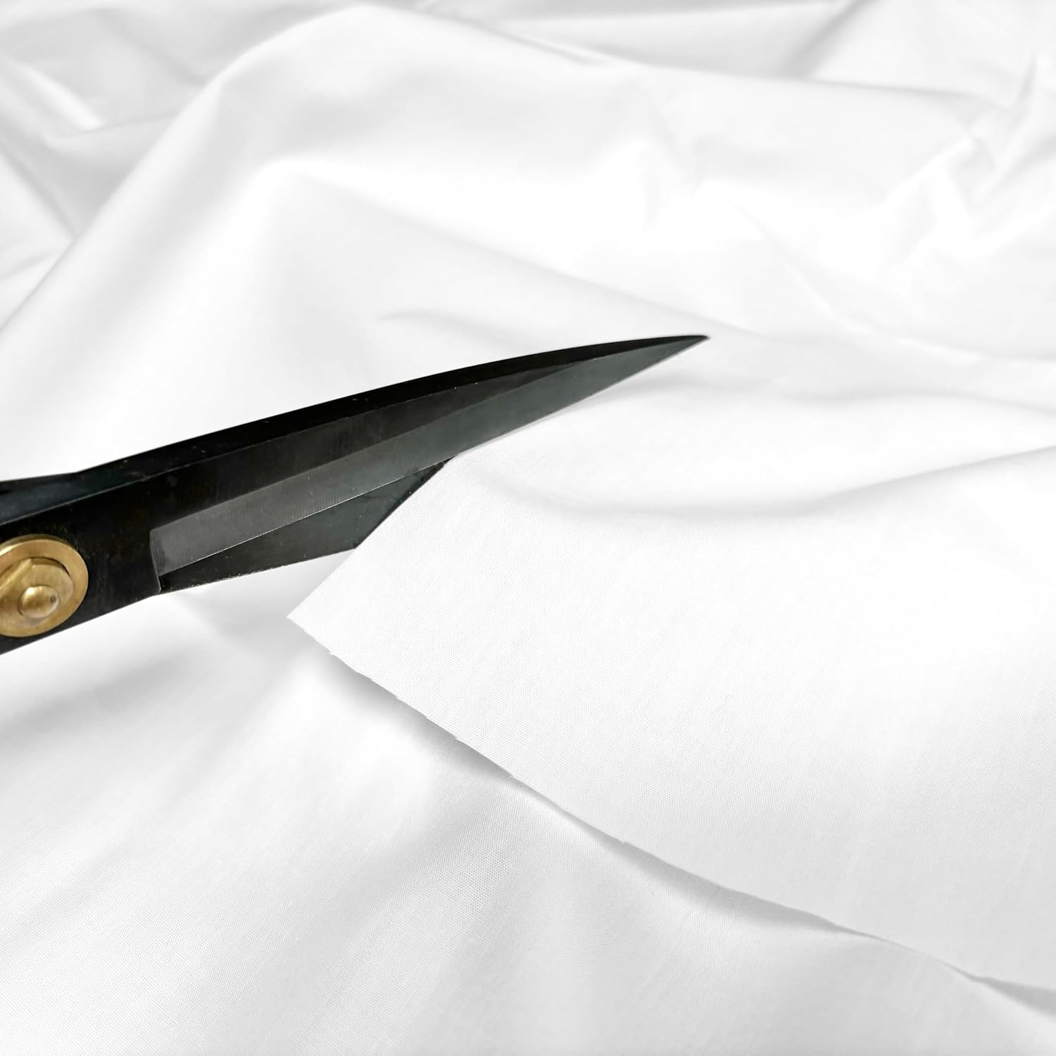 1 Yard Black Cotton Fabric by The Yard 2 Yard 57 Inch Wide 125 GSM Light Weight Broadcloth