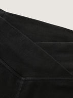 Stretchy Skinny-Fit Overlap Waist Jeans