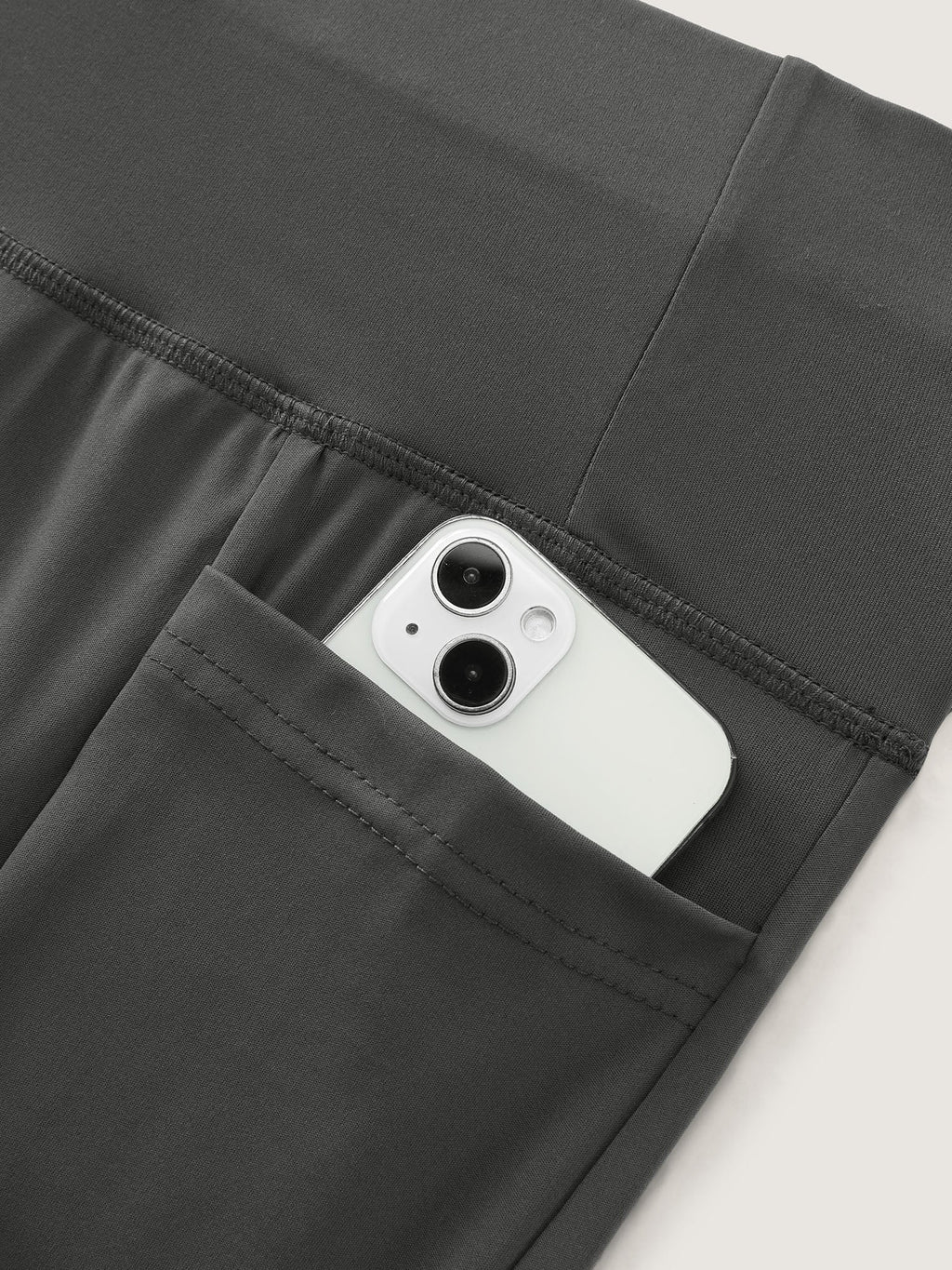 Stretchy Wide Waistband Pocket Leggings