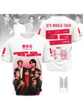 Men's Retro Music Art Print Raglan Sleeve T-Shirt