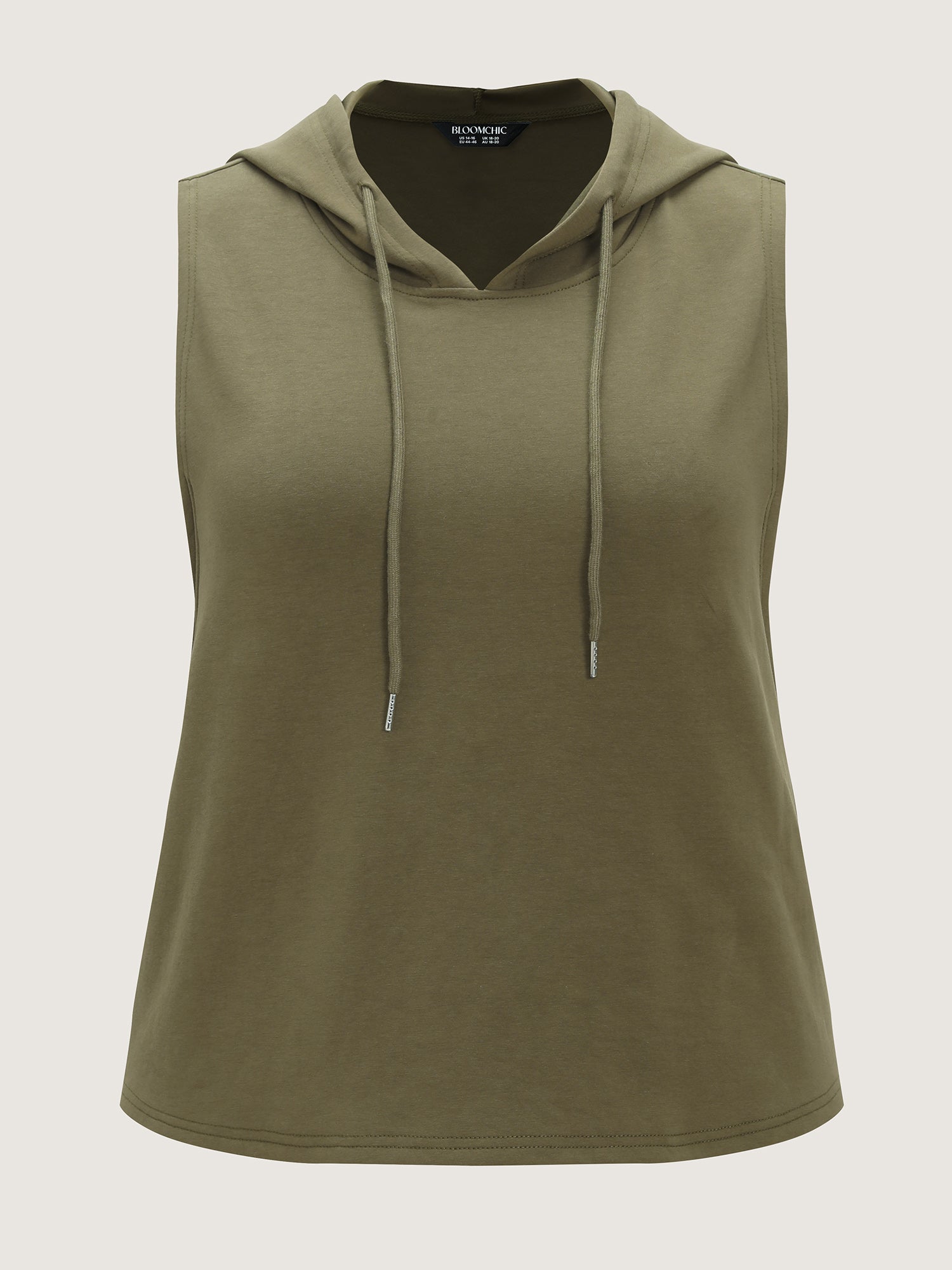 Supersoft Drawstring Neckline Tank Top