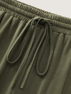 Supersoft Drawstring Waist Straight Leg Pants