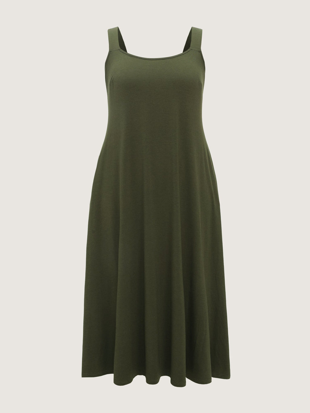 Supersoft Wide-Strap Relaxed-Fit Maxi Dress