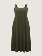 Supersoft Wide-Strap Relaxed-Fit Maxi Dress