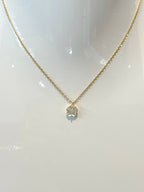 Diamond Flower Necklace (2 Colours)
