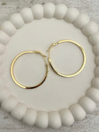Diamante Hoops (2 Colours)