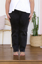 Lara Pull on Jeans in Vintage Black