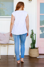 Corey Pull on Jeans in Light Blue