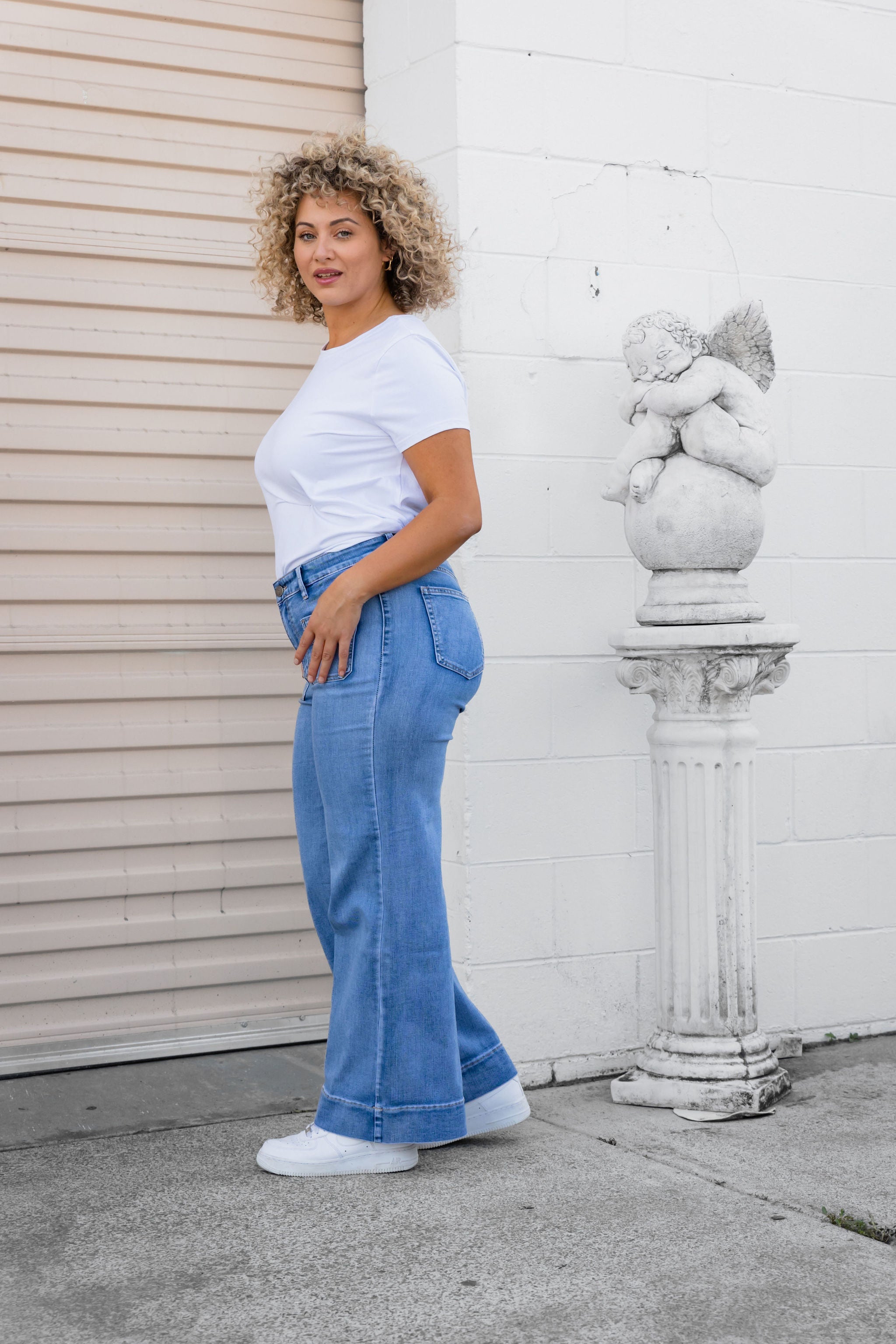 Elton High Waisted Retro Jeans