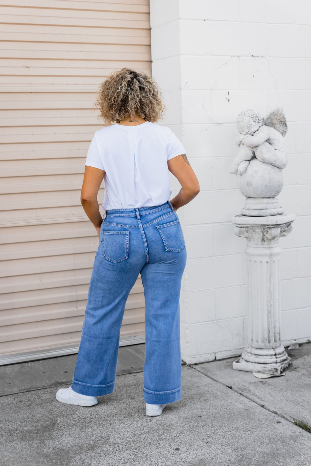 Elton High Waisted Retro Jeans