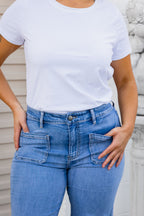 Elton High Waisted Retro Jeans
