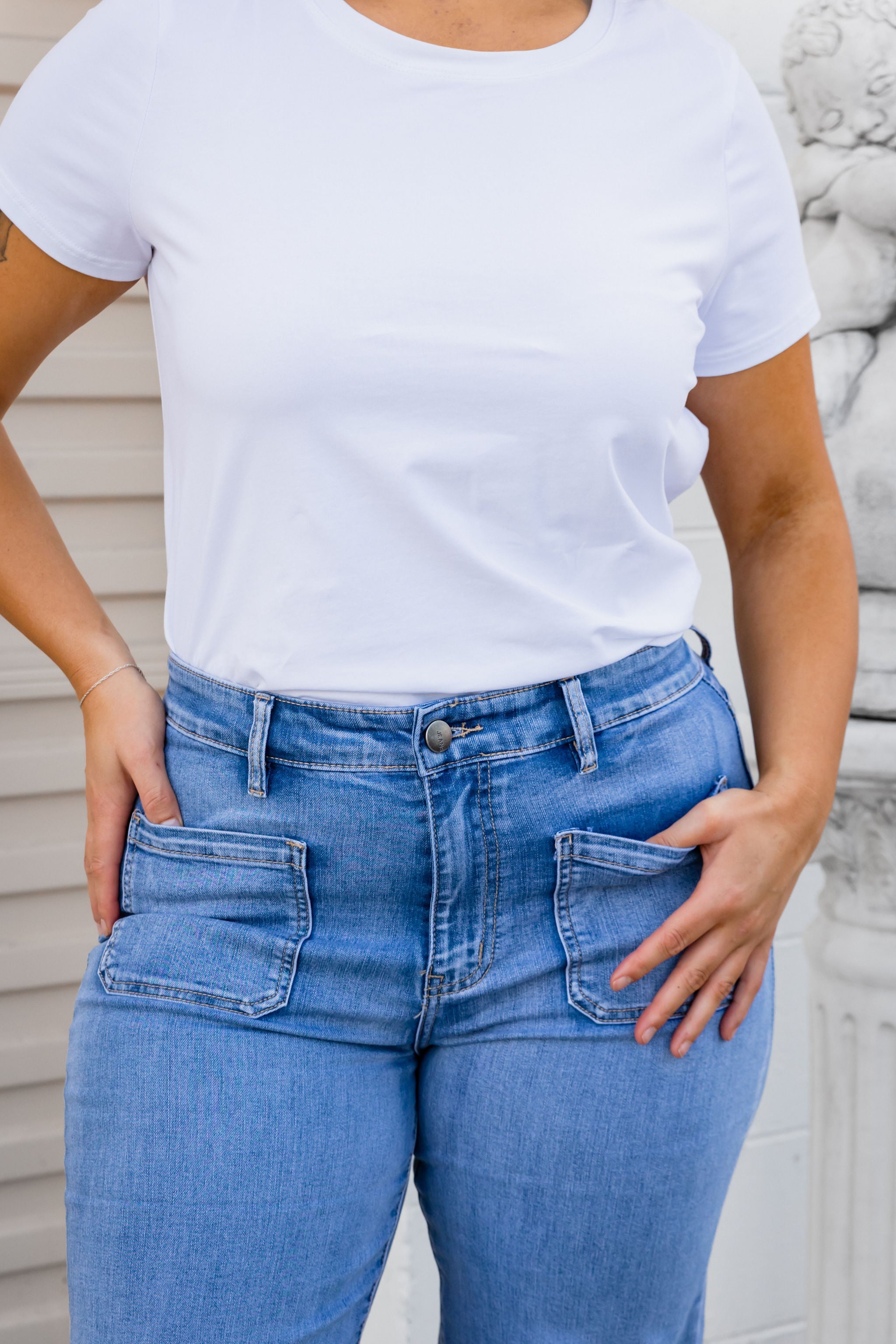 Elton High Waisted Retro Jeans