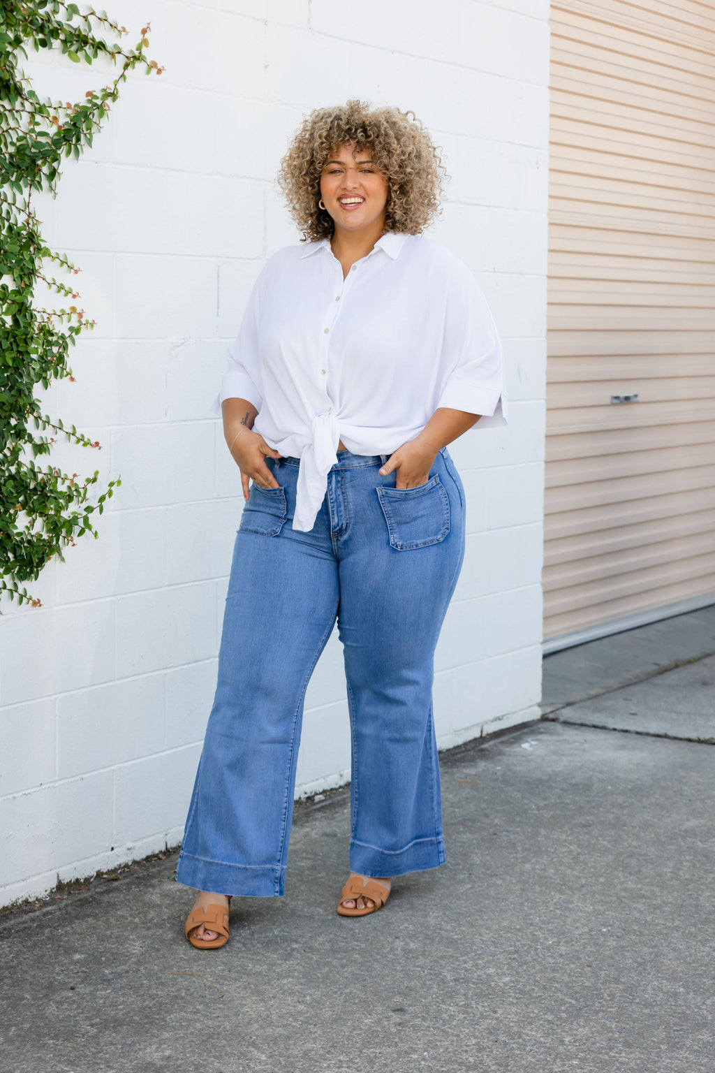 Elton High Waisted Retro Jeans
