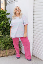 Soho Jeans in Pink Acid Wash