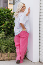 Soho Jeans in Pink Acid Wash