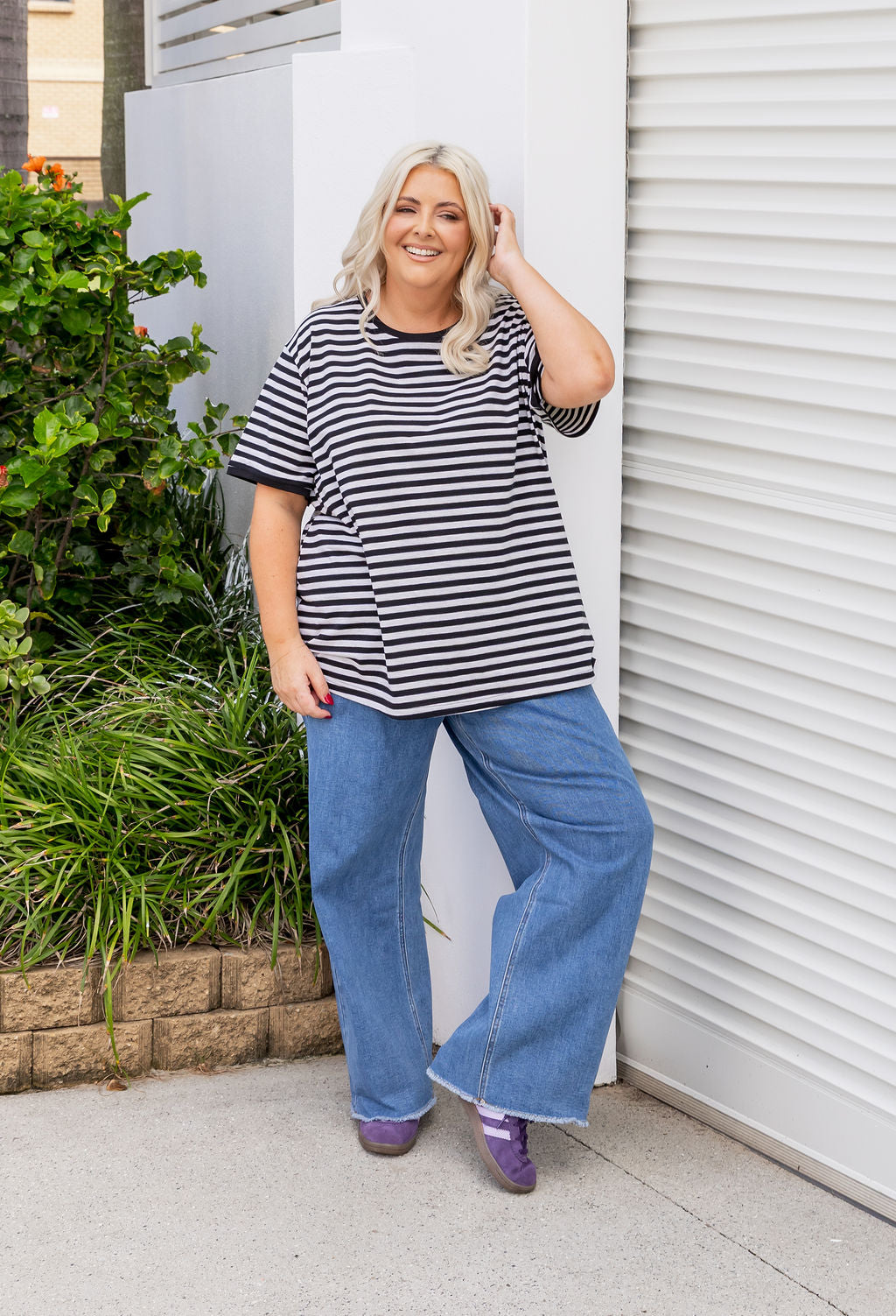 Rikki Jeans in Mid Blue