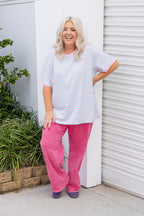 Soho Jeans in Pink Acid Wash