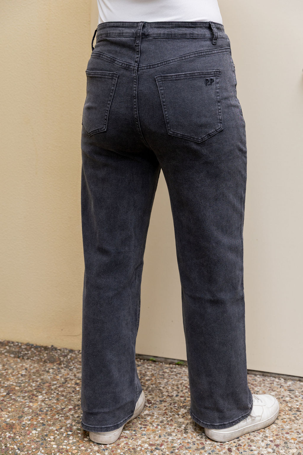 Soho Jean in Black Acid Wash