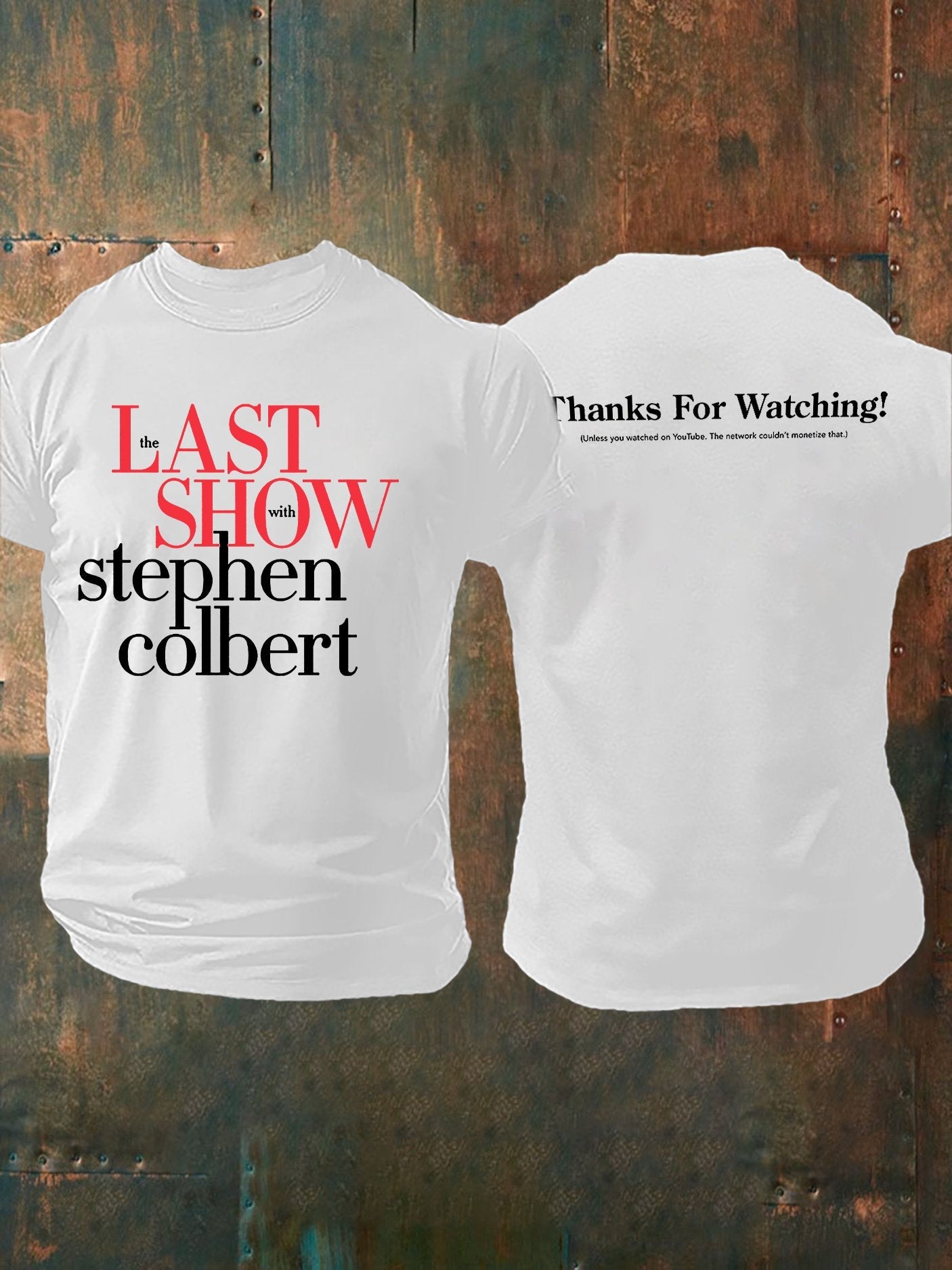 🔥Buy 3 Get 15% Off Men's Retro Last Show Print T-Shirt