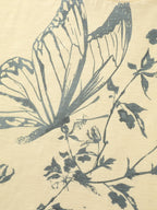 Butterfly Print Round Neck T-Shirt