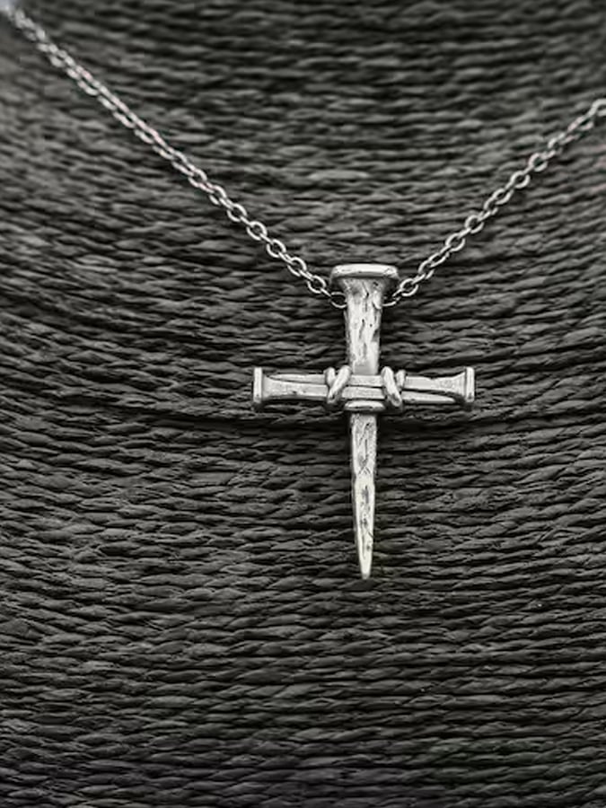 Faith Nail Cross Necklace