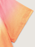 Ombre Gradient Round Neck T-Shirt