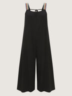Supersoft Stretchy Colorful Straps Jumpsuit