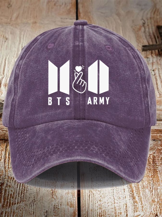 Unisex K-pop Print Baseball Cap