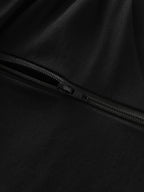 Wide Waistband Pockets Swim Bottoms