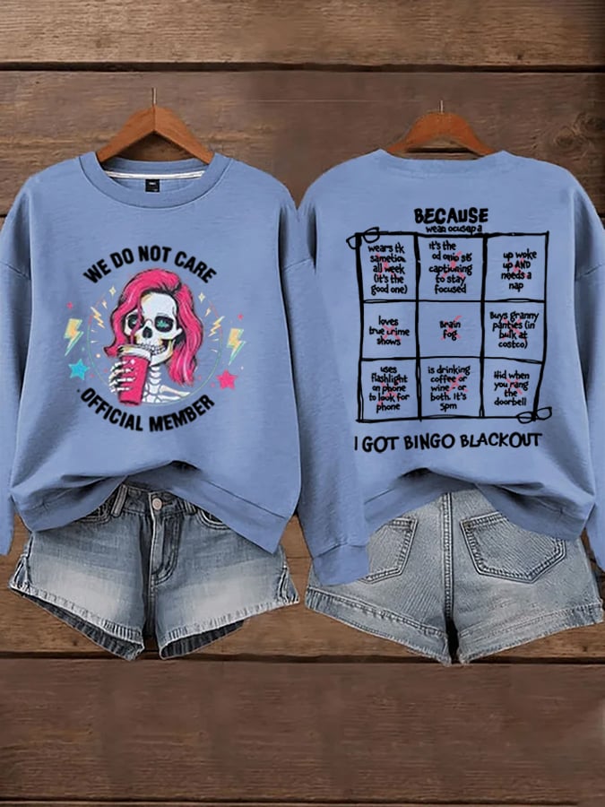 Women's   Menopause And Perimenopause Print Sweatshirt