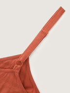 Contrast Edges Surplice Neckline Romper