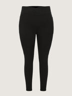 Stretchy Skinny-Fit Overlap Waist Jeans