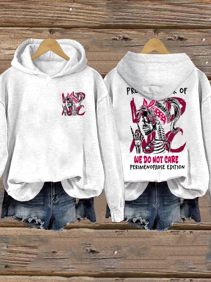 Women's  WDNC Menopause And Perimenopause Print Sweatshirt