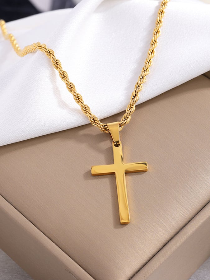 Men's Street Trend Cross Necklace