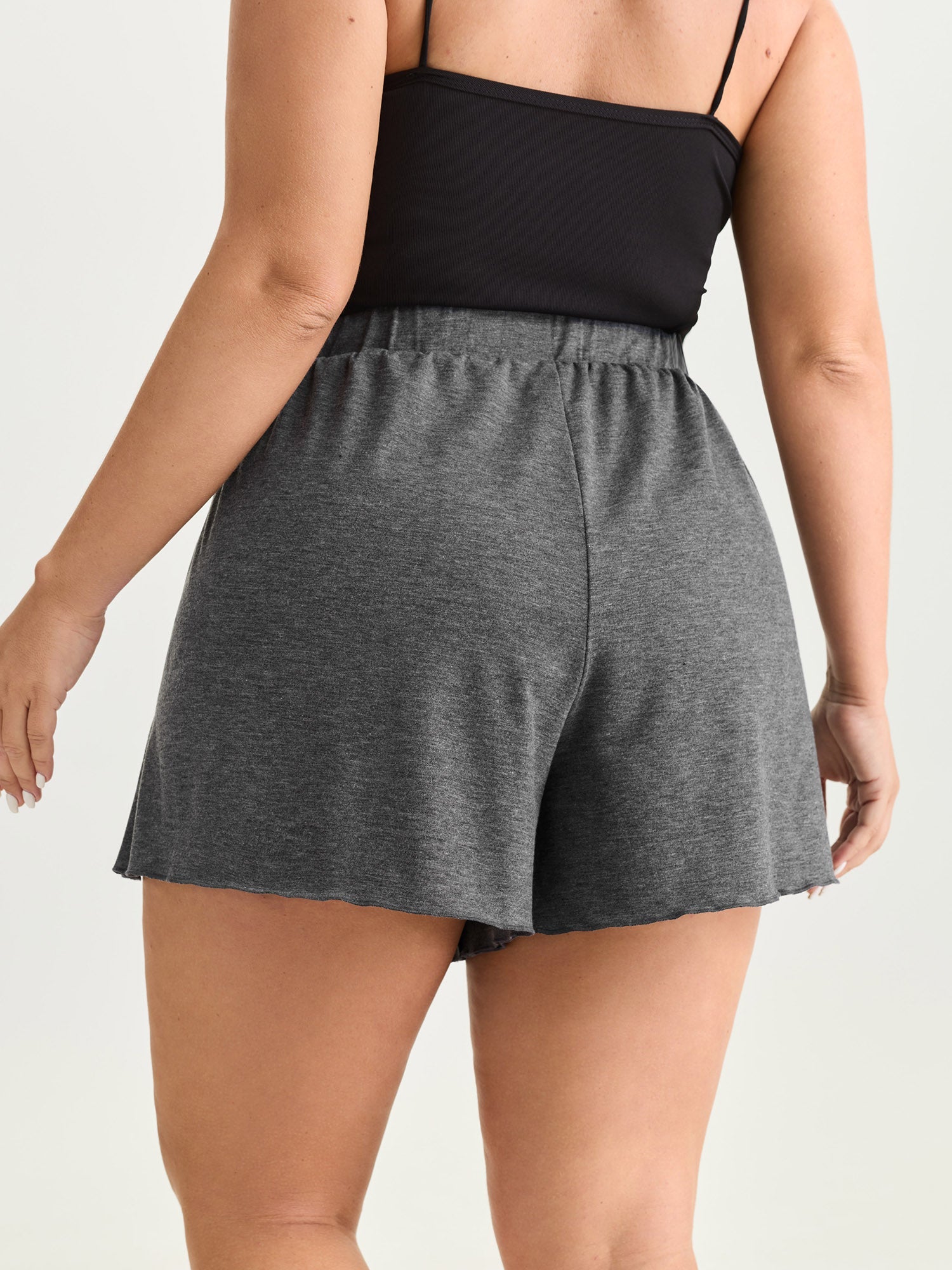 Supersoft Stretchy Petal Hem Lounge Bottoms