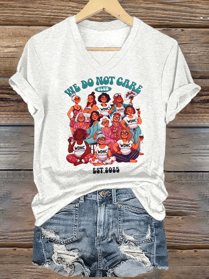 Women's  We overlook printed T-shirts