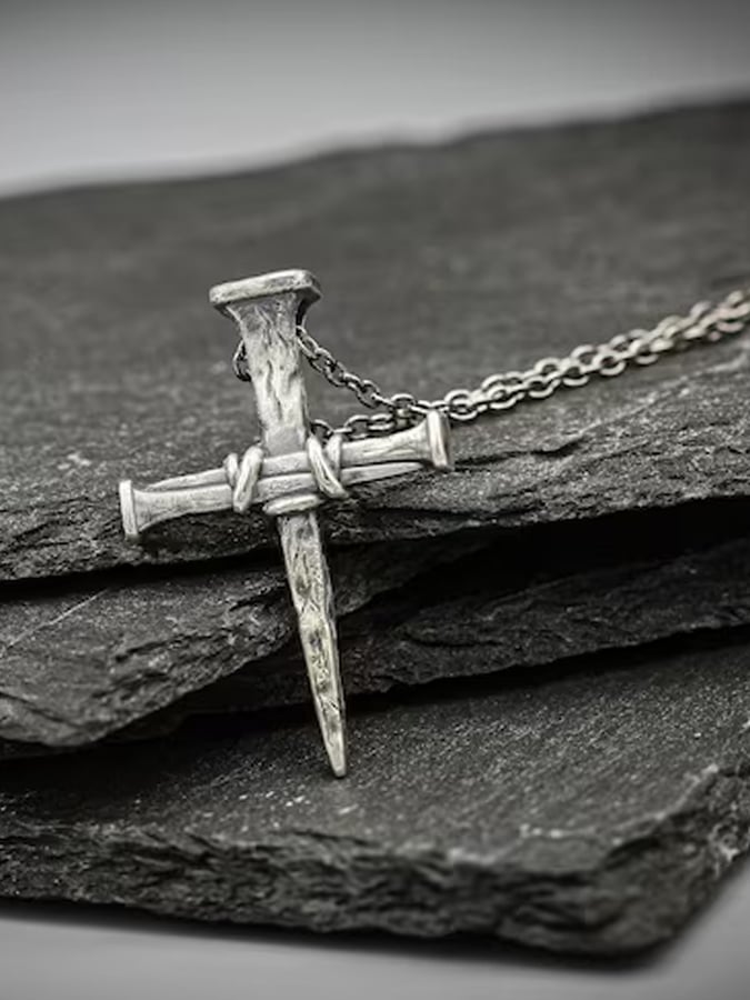 Faith Nail Cross Necklace