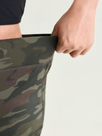 Camouflage Print Stretchy Skinny-Fit Leggings