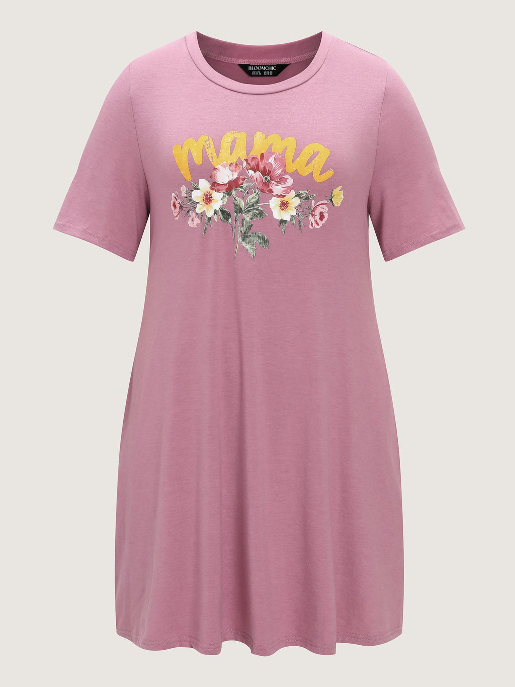 Supersoft Floral Print Lounge Dress