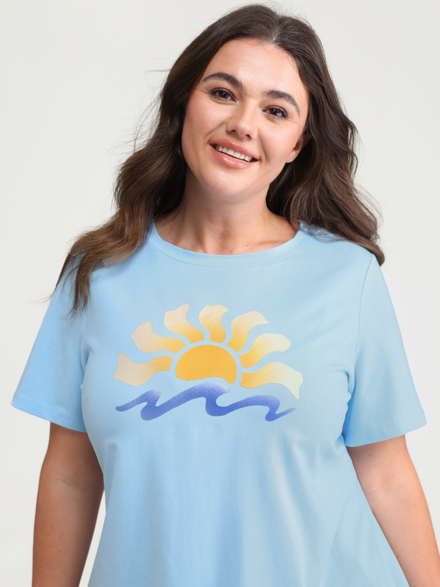 Cotton Sun Approved Crew Neck T-Shirt