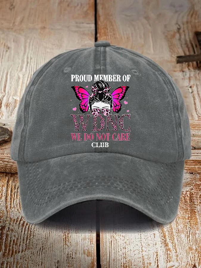 🔥Buy 3 Get 15% Off🔥Unisex Retro Proud Member Of WDNC Club Print Baseball Cap