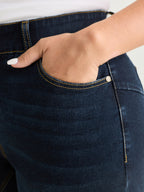 Stretchy Cropped Skinny-Fit Jeans