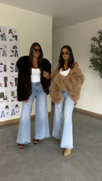 Clearance Sale*Women's Luxurious Faux Fur Coat: Natural Warmth, Timeless Style