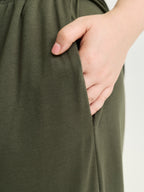 Supersoft Drawstring Waist Straight Leg Pants
