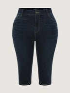 Stretchy Cropped Skinny-Fit Jeans